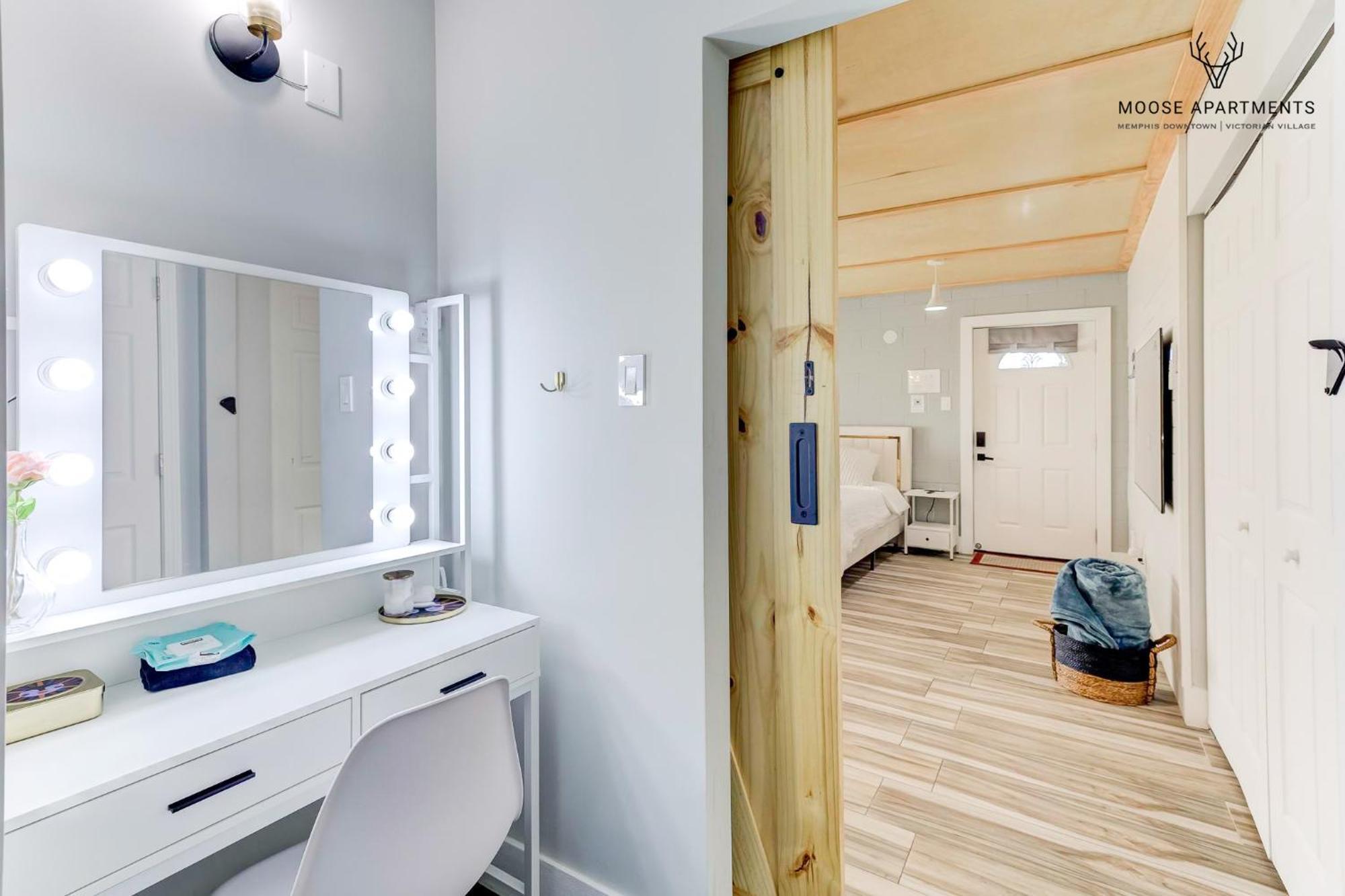 The Moose #6 - Modern Luxe Studio With Free Parking & King Bed Memphis Exteriör bild
